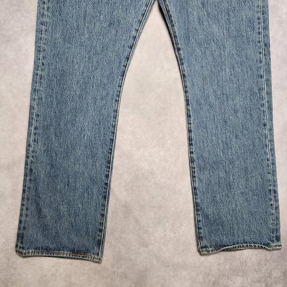 Levis 501 Jeans Mens 38x32 Straight Leg Button Fly Classic‎ Vintage Denim Pants - Picture 16 of 16